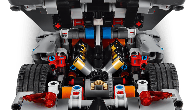 Bộ mô hình Xe Thể Thao Koenigsegg Jesko Absolut Màu Xám LEGO TECHNIC #42173