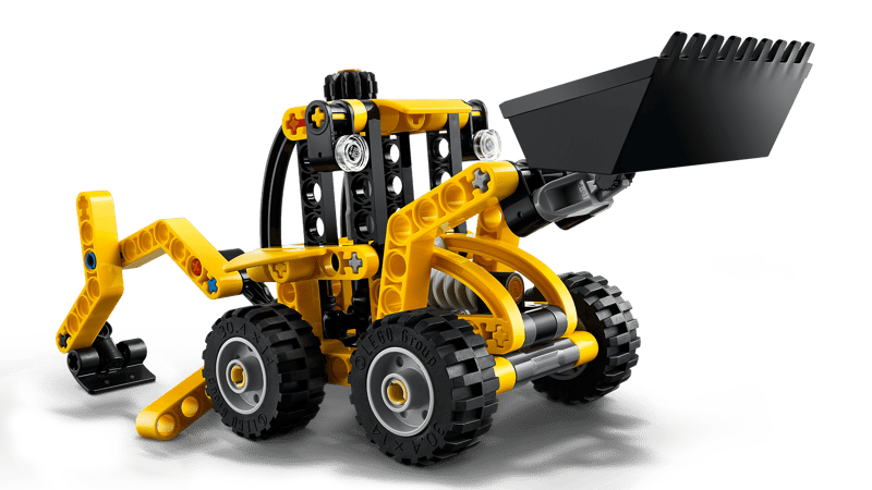 Bộ Mô Hình Xe Máy Đào Và Máy Xúc Kết Hợp LEGO TECHNIC #42197