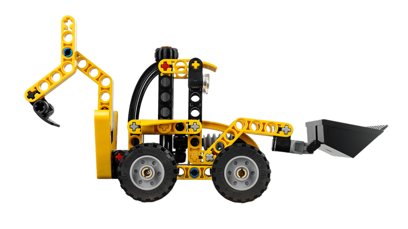 Bộ Mô Hình Xe Máy Đào Và Máy Xúc Kết Hợp LEGO TECHNIC #42197