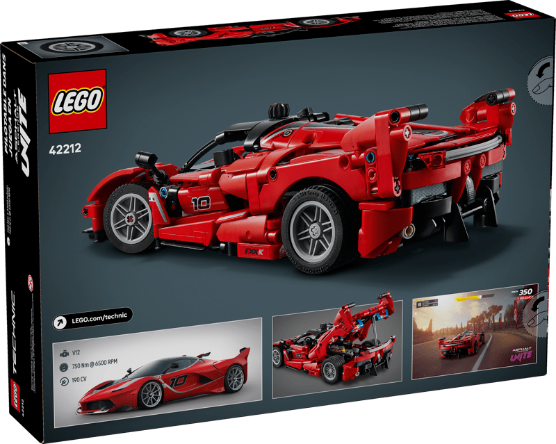 Bộ Mô Hình Siêu Xe Ferrari FXX K – V29 LEGO TECHNIC #42212