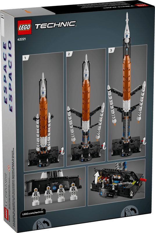 Bộ Mô Hình Bệ Phóng Tên Lửa NASA Artemis LEGO TECHNIC #42221