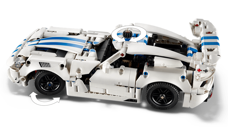 Bộ Mô Hình LEGO Dodge Viper GTS-R #42234