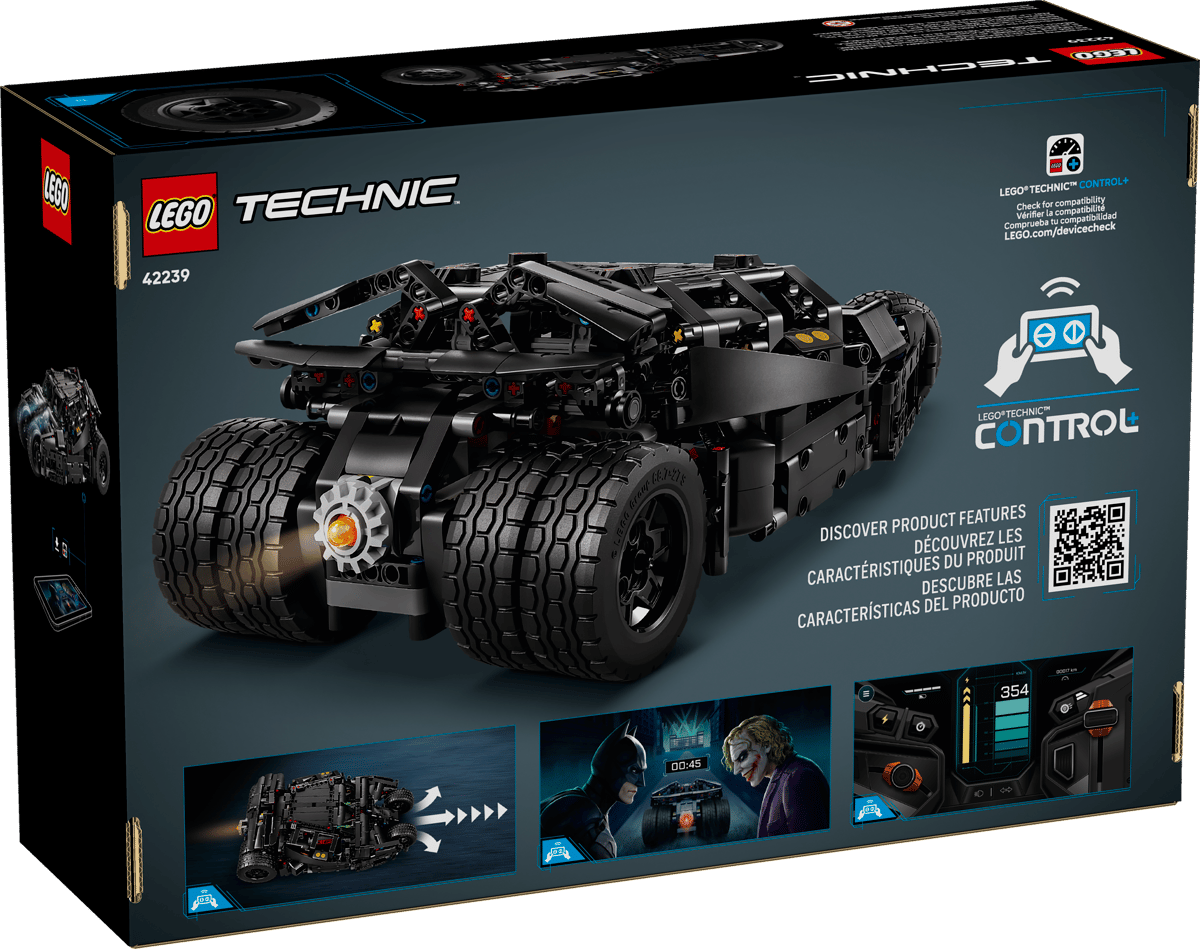 Bộ Mô Hình Xe Đua Người Dơi Batmobile Tumbler #42239