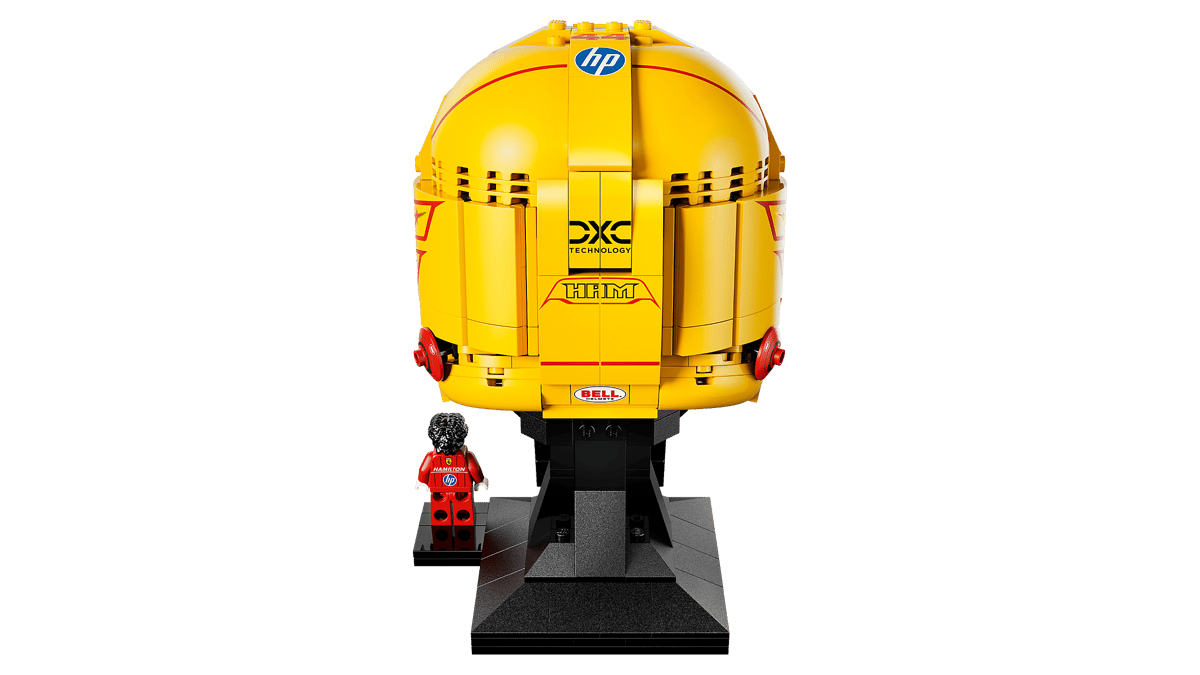 Mô Hình Lắp Ráp Mũ Bảo Hiểm Ferrari HP Lewis Hamilton LEGO #43022
