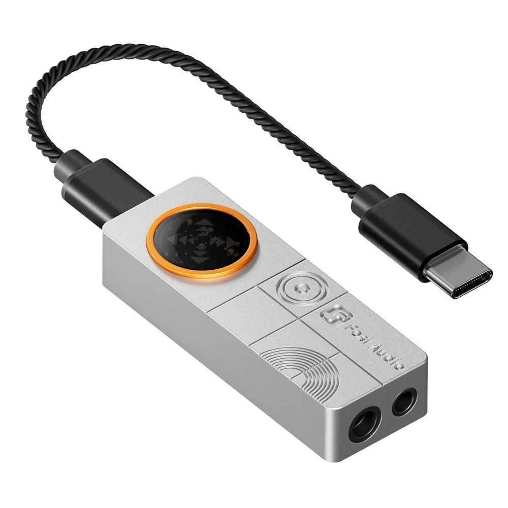 Dongle DAC/Amp Fosi Audio DS3 (Dongle DAC/Amp | 3.5mm/4.4mm | ES9039Q2M | PCM 32bit/768kHz | DSD512 | Hiệu ứng 7.1)