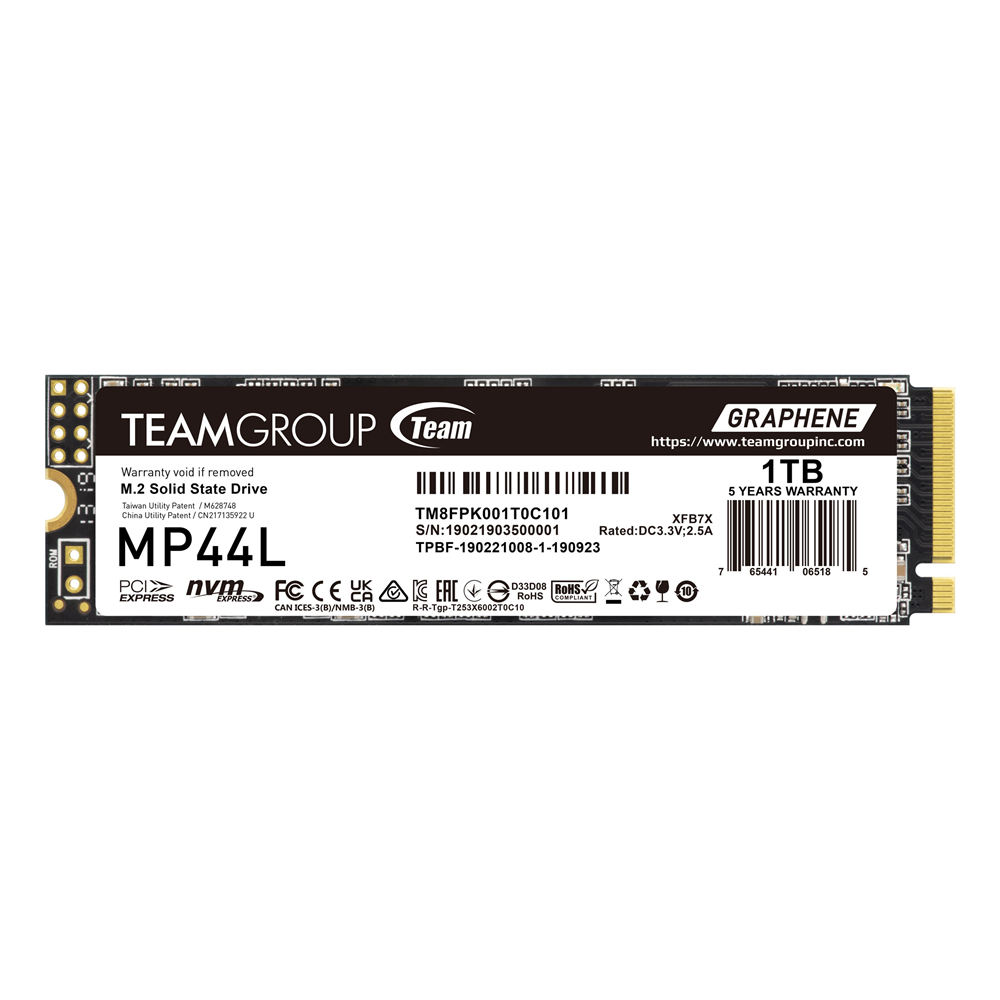 Ổ CỨNG SSD TEAMGROUP MP44L 1TB M.2 2280 PCIE 4.0X4
