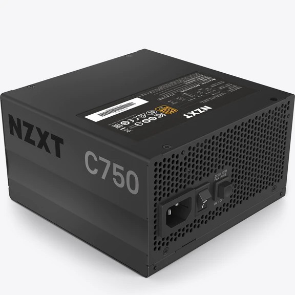 Nguồn Máy Tính Công Suất 750W NZXT C750 GOLD PLUS