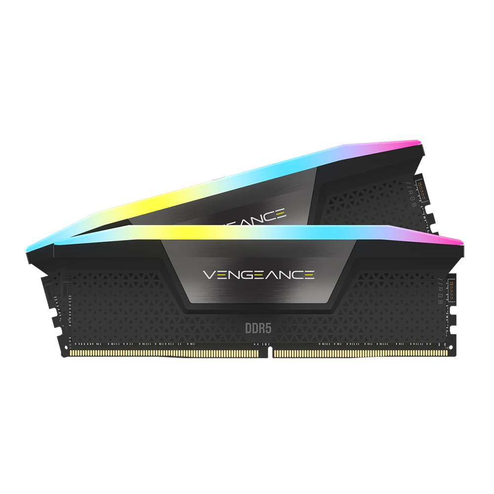 RAM PC CORSAIR VENGEANCE RGB 64GB (2x32GB) DDR5 6000Mhz