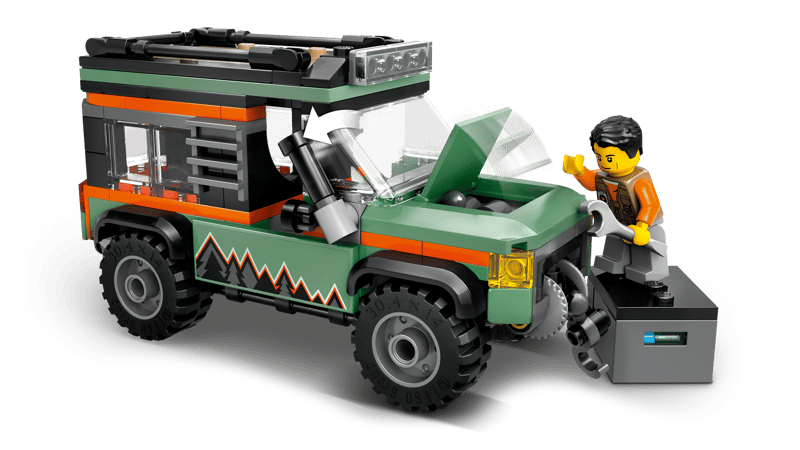 Bộ Mô Hình Xe Leo Núi Địa Hình 4X4 LEGO CITY #60447