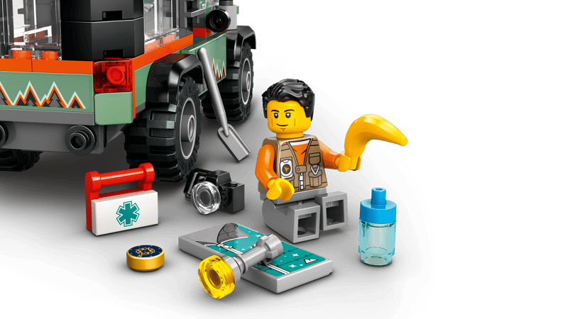 Bộ Mô Hình Xe Leo Núi Địa Hình 4X4 LEGO CITY #60447