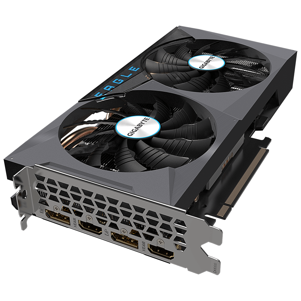 Card màn hình GIGABYTE GeForce RTX 3060 Ti EAGLE OC 8G (GV-N306TEAGLE-OC-8GD)