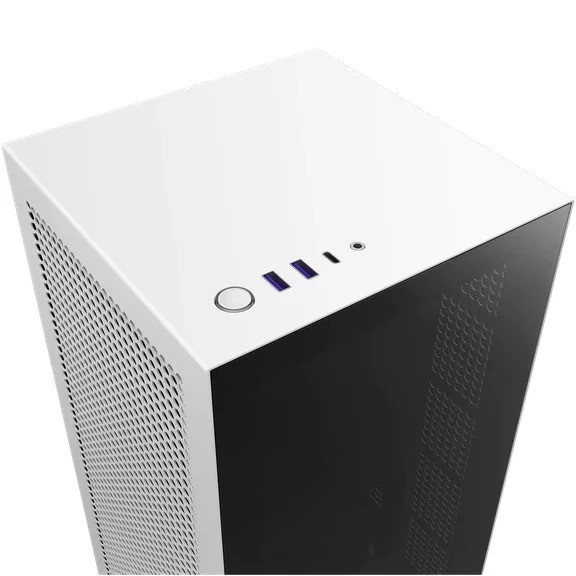 Case NZXT H1 V2 (Đen/Trắng)