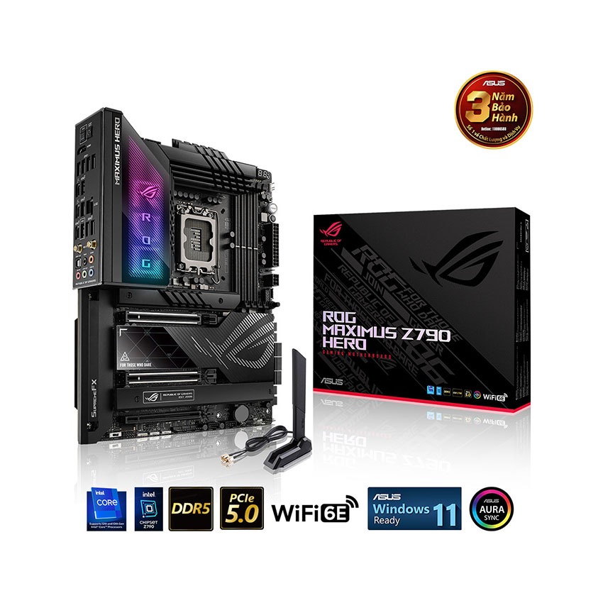 Bo mạch chủ ASUS ROG MAXIMUS Z790 HERO DDR5