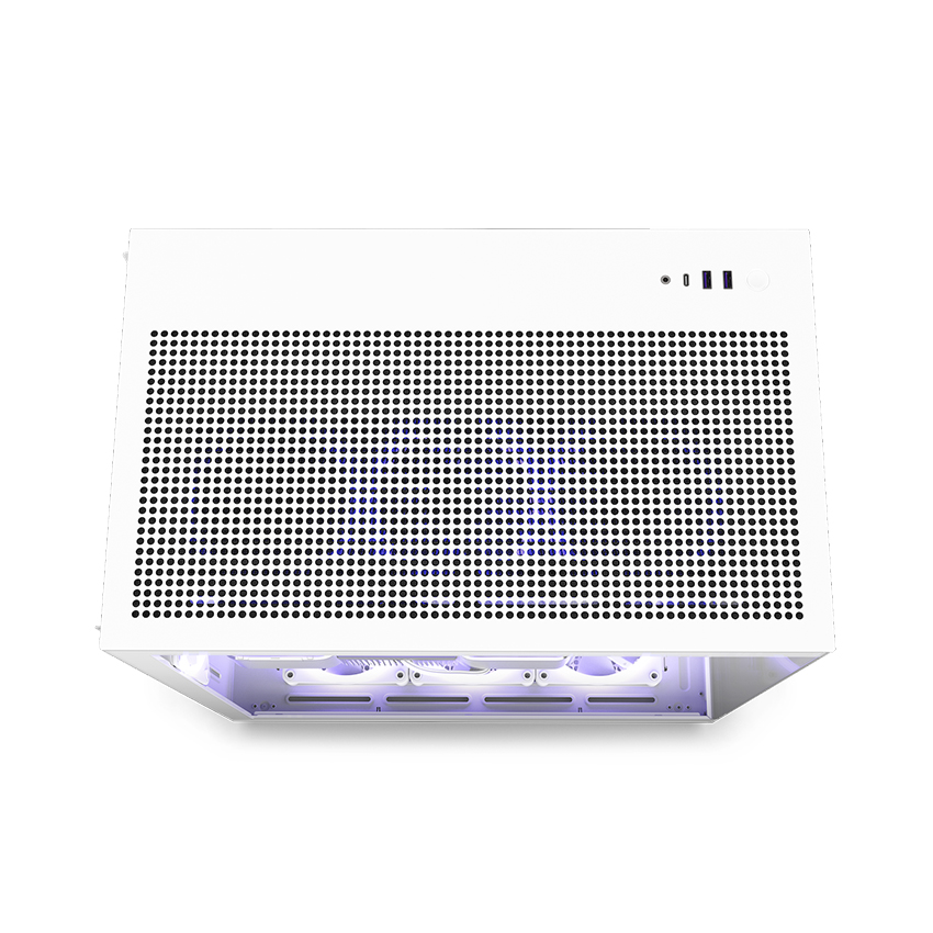 Vỏ Case Máy Tính NZXT H9 Flow Trắng