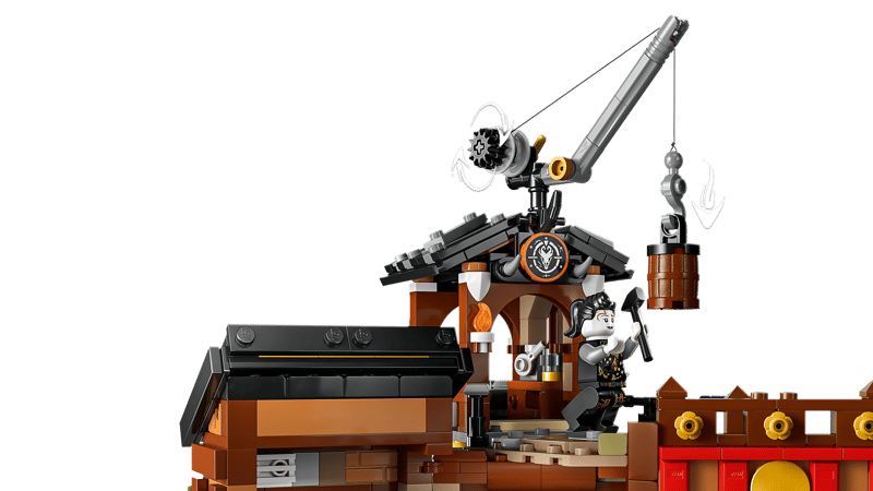 Bộ Mô Hình Khu Phố Cổ Kỷ Niệm 15 Năm LEGO NINJAGO #71861