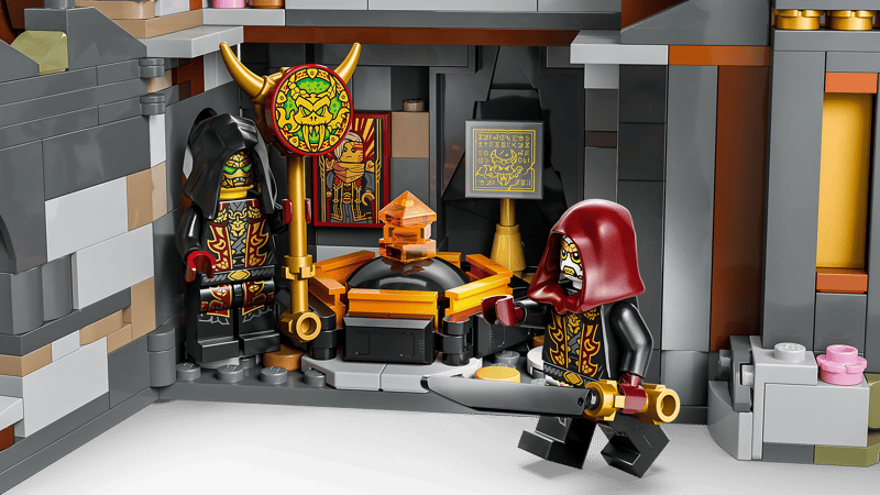 Bộ Mô Hình Khu Phố Cổ Kỷ Niệm 15 Năm LEGO NINJAGO #71861