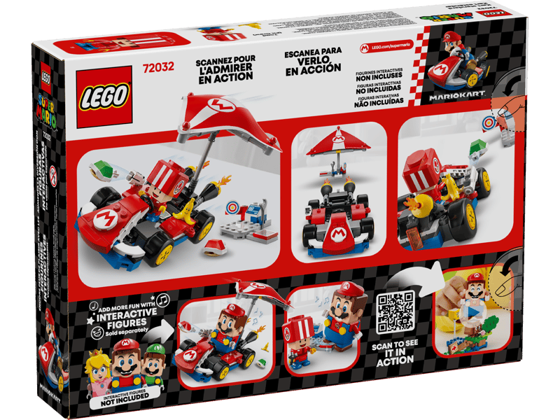 Bộ Mô Hình Xe Kart Tiêu Chuẩn LEGO SUPER MARIO #72032