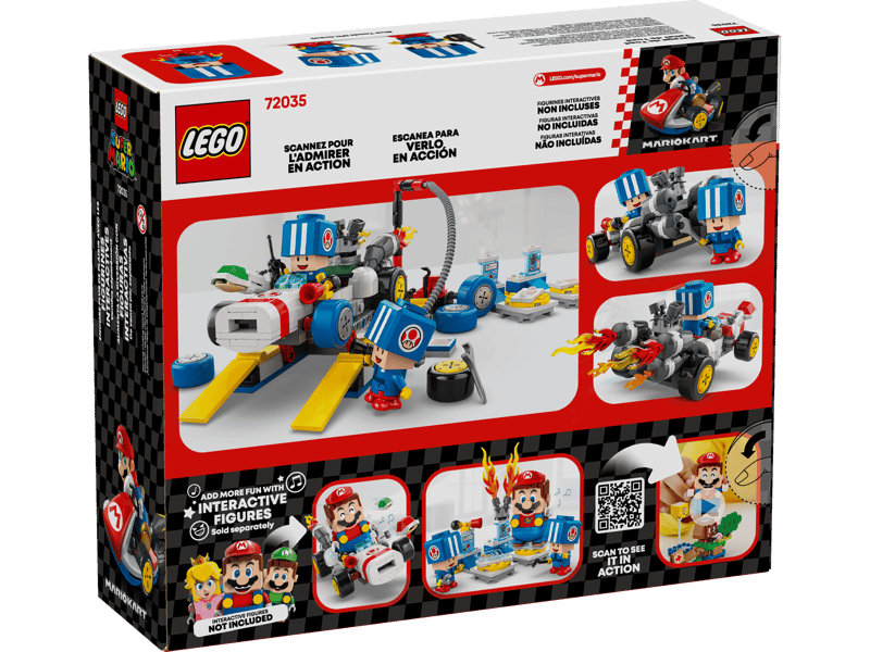 Bộ mô hình Gara Của Toad LEGO SUPER MARIO #72035