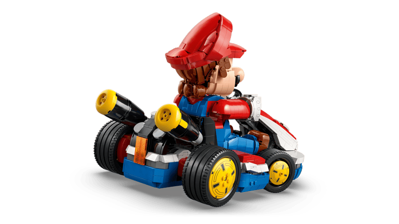Bộ Mô hình Mario Kart™ - Mario Và Xe Tiêu Chuẩn LEGO Super Mario #72037