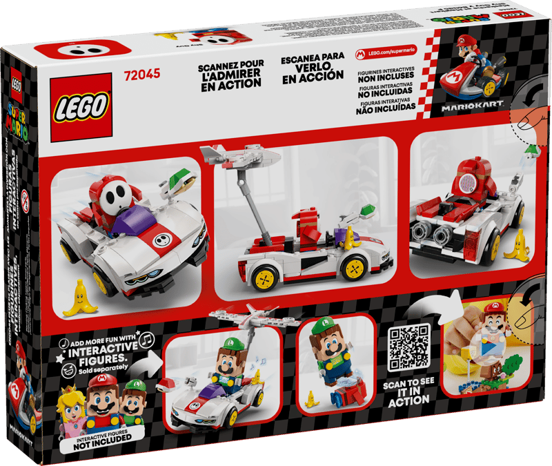 Bộ Mô hình Mario Kart™ - Shy Guy & P-Wing LEGO SUPER MARIO #72045