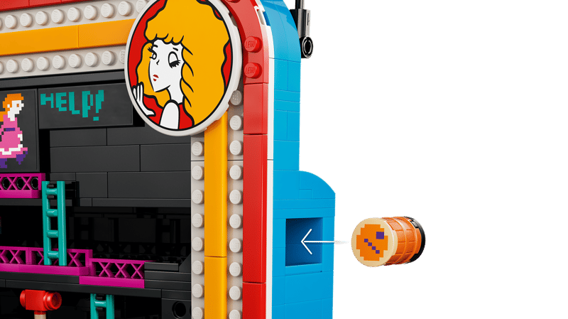 Bộ Mô Hình Máy Chơi Game Donkey Kong Arcade  LEGO Super Mario #72051