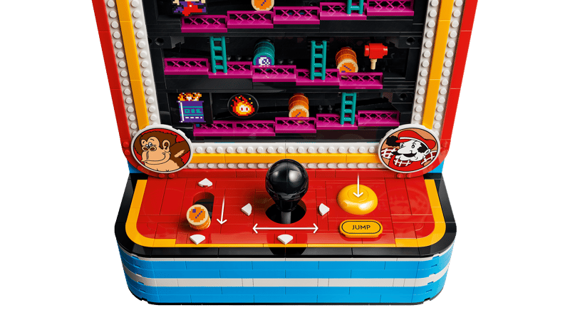 Bộ Mô Hình Máy Chơi Game Donkey Kong Arcade  LEGO Super Mario #72051