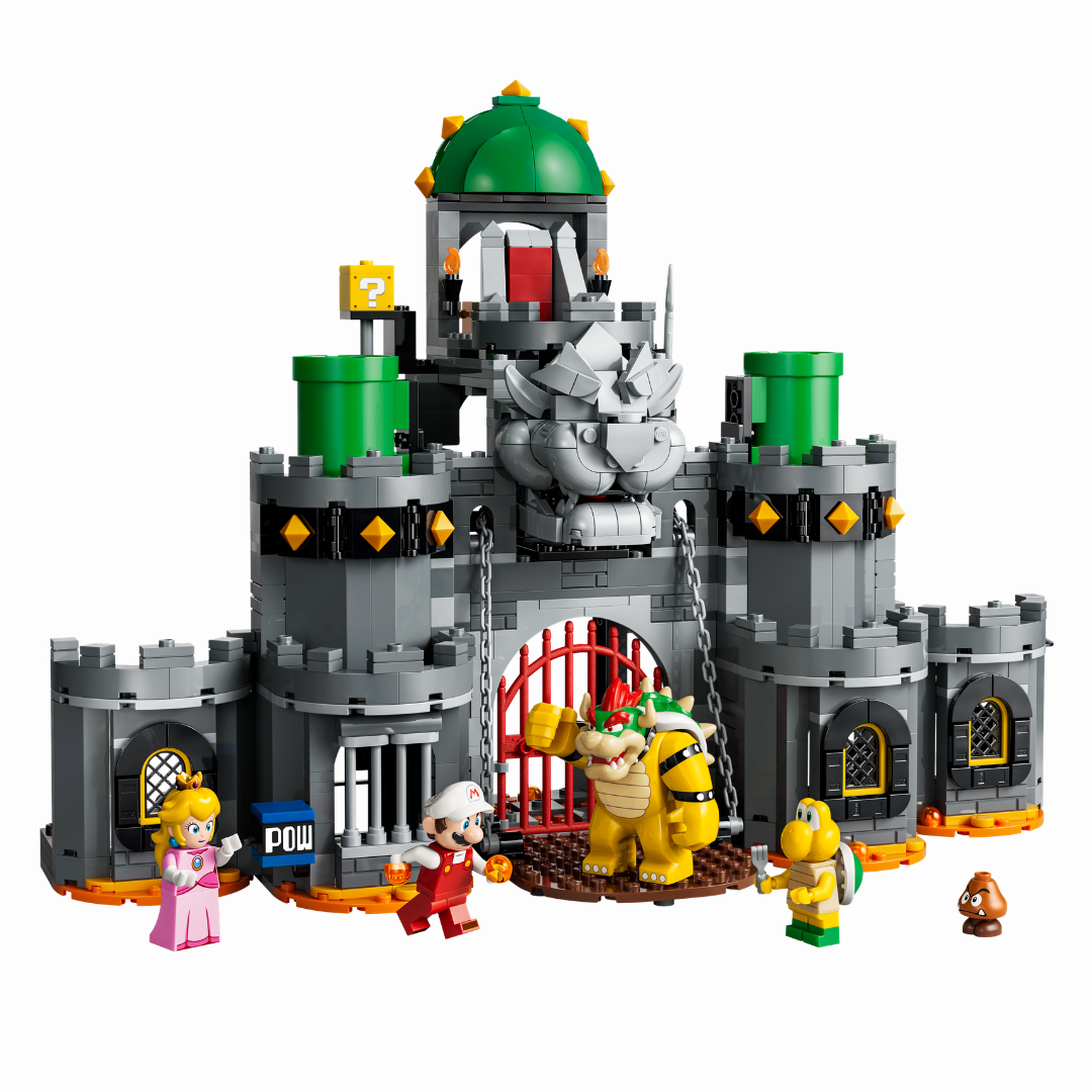 Mô Hình Lắp Ráp LEGO Super Mario Lâu Đài Của Bowser Và Fire Mario#72060
