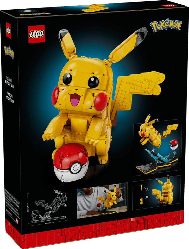Bộ Mô Hình LEGO Pokémon Pikachu và Poké Ball #72152