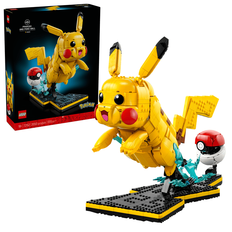 Bộ Mô Hình LEGO Pokémon Pikachu và Poké Ball #72152