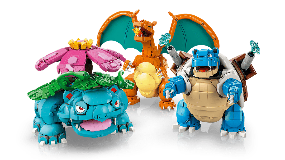 Bộ Mô Hình Sa Bàn Pokemon Venusaur, Charizard Và Blastoise #72153