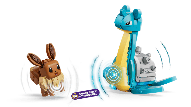 Bộ Mô Hình LEGO Smart Play Hành Trình Truy Tìm Kho Báu Cùng Eevee Và Lapras  LEGO Pokemon #72162