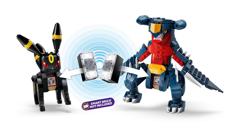 Bộ Mô Hình LEGO Smart Play Trận Chiến Vô Địch Umbreon vs Garchomp LEGO Pokemon #72165