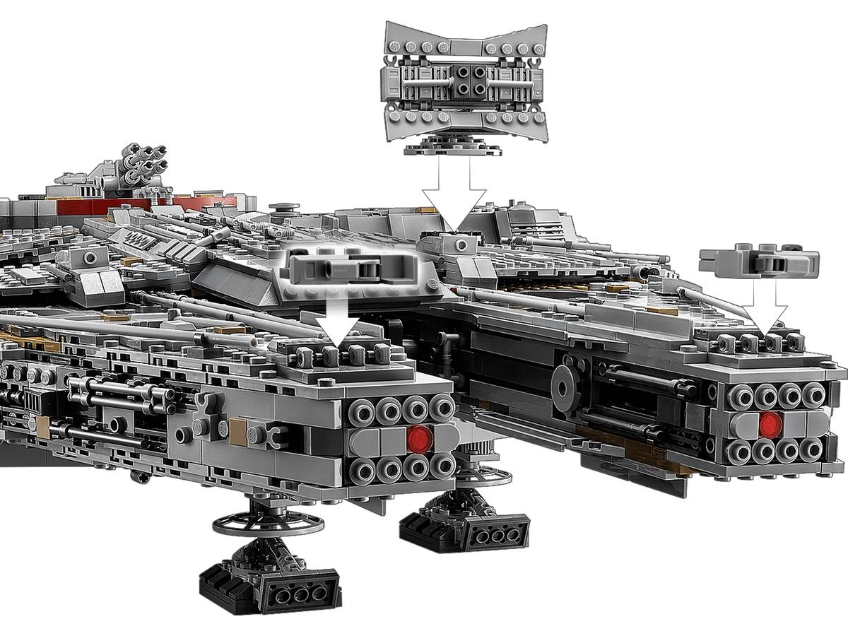 Bộ Mô Hình LEGO Star Wars Millennium Falcon Ultimate Collector Series #75192