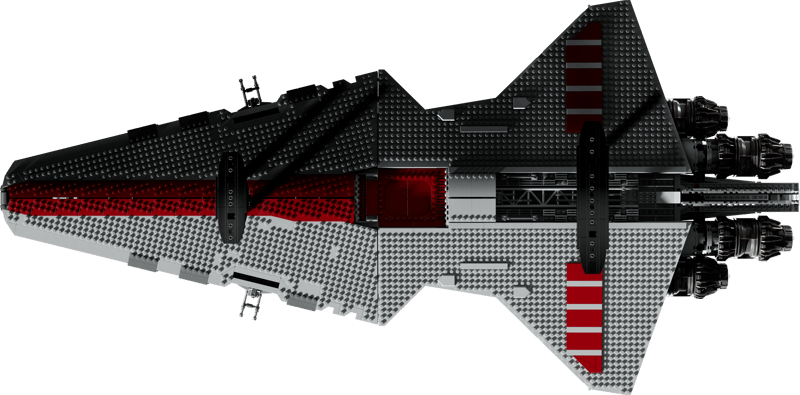 Bộ Mô Hình Tàu Chiến Venator-Class Republic Attack Cruiser LEGO Star Wars #75367