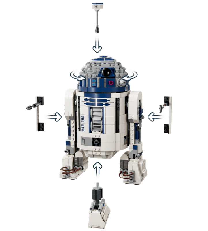 Bộ Mô Hình Robot R2-D2™ LEGO STAR WARS #75379