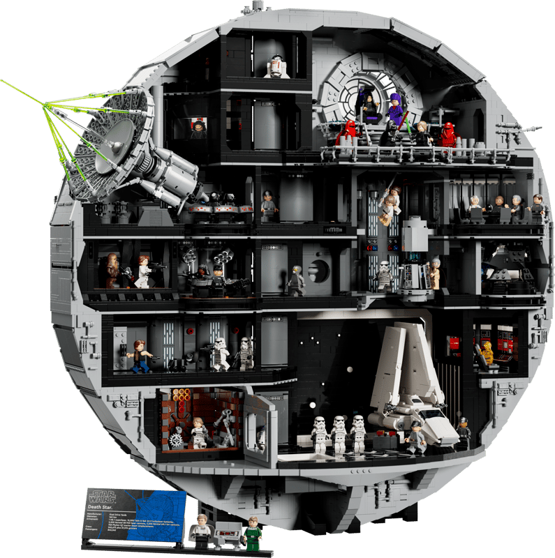 Bộ Mô Hình LEGO Star Wars Sao Tử Thần UCS #75419