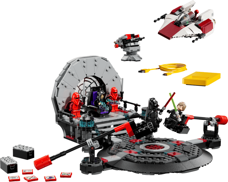 Bộ Mô Hình LEGO SMART PLAY Star Wars: Throne Room Duel & A-Wing #75427