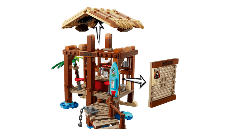 Bộ Mô Hình Ngôi Làng Cối Xay Gió LEGO ONE PIECE #75636