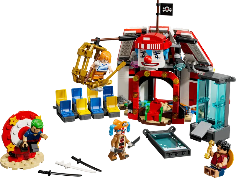 Bộ Mô Hình Lắp Ráp LEGO One Piece Rạp Xiếc Của Buggy #75637
