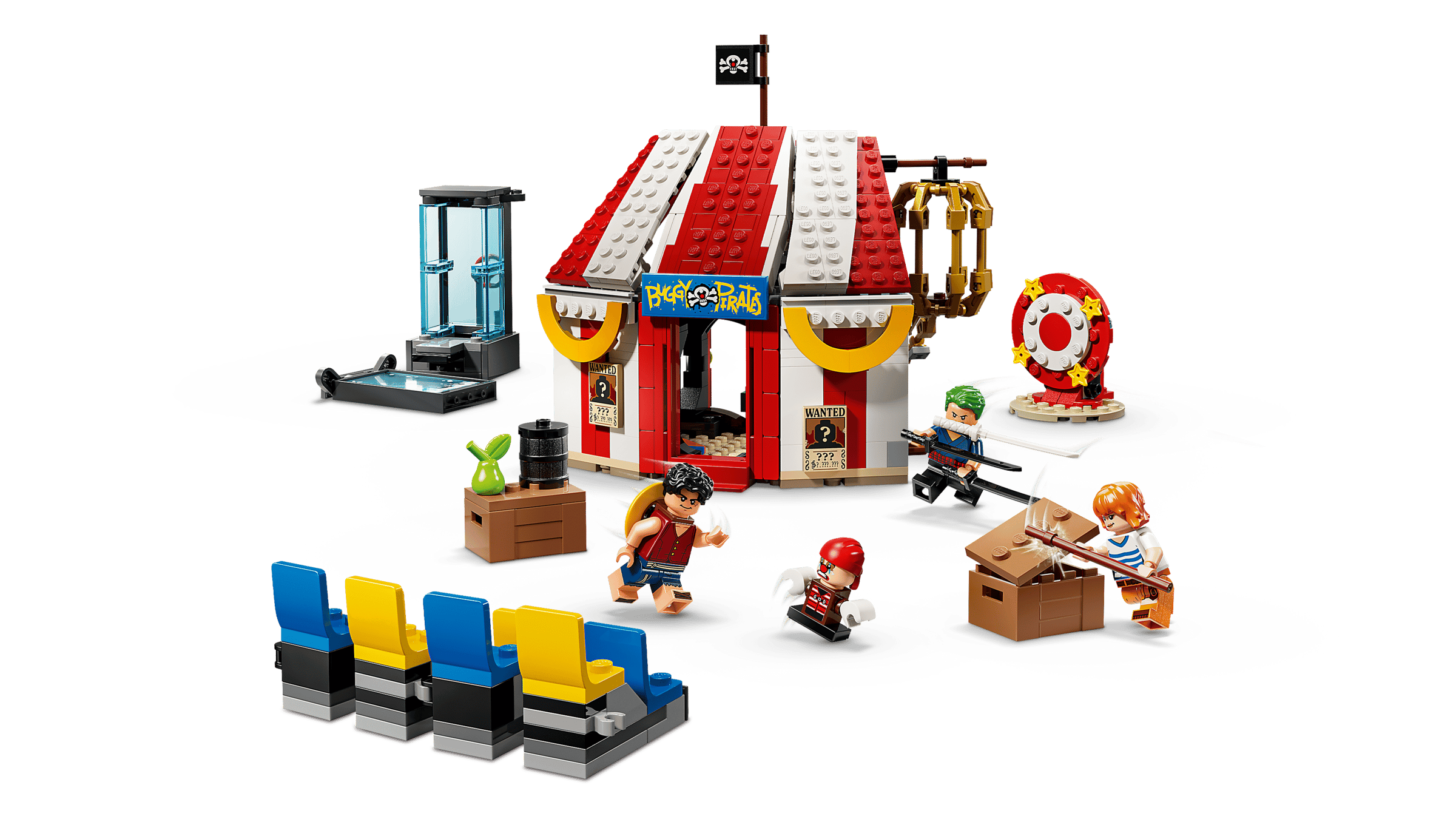 Bộ Mô Hình Lắp Ráp LEGO One Piece Rạp Xiếc Của Buggy #75637