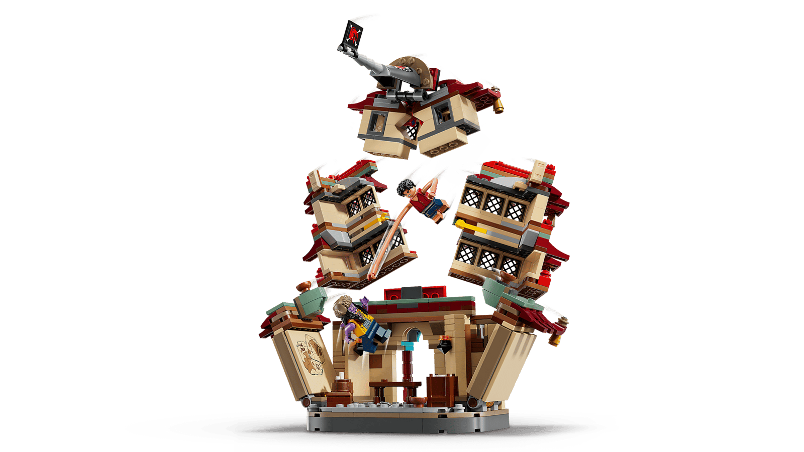 Bộ Mô Hình Lắp Ráp LEGO One Piece Trận Chiến Tại Arlong Park 75638