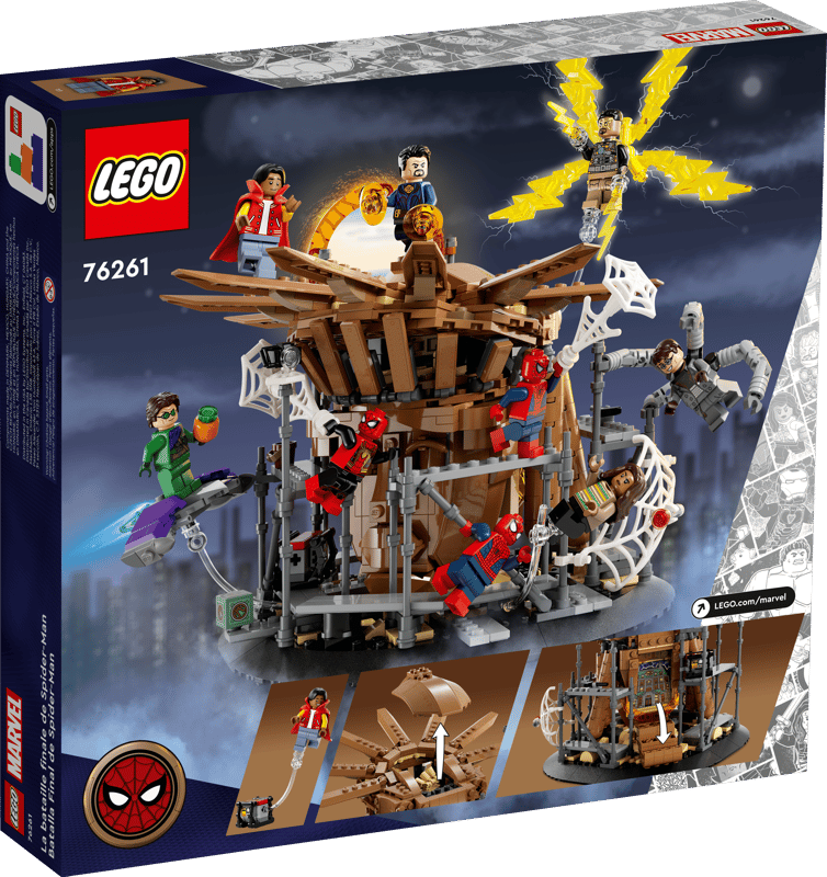 Bộ Mô Hình Trận Chiến Cuối Cùng Của Spider Man LEGO Marvel #76261