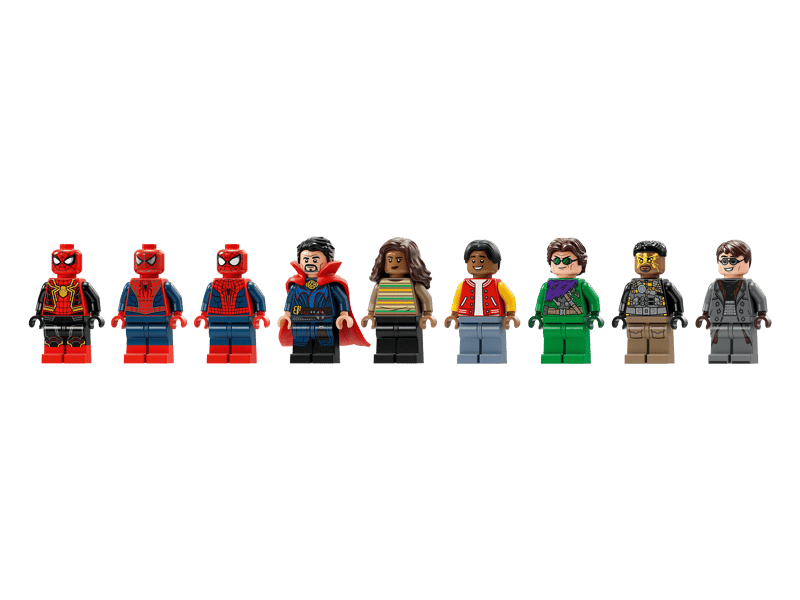 Bộ Mô Hình Trận Chiến Cuối Cùng Của Spider Man LEGO Marvel #76261