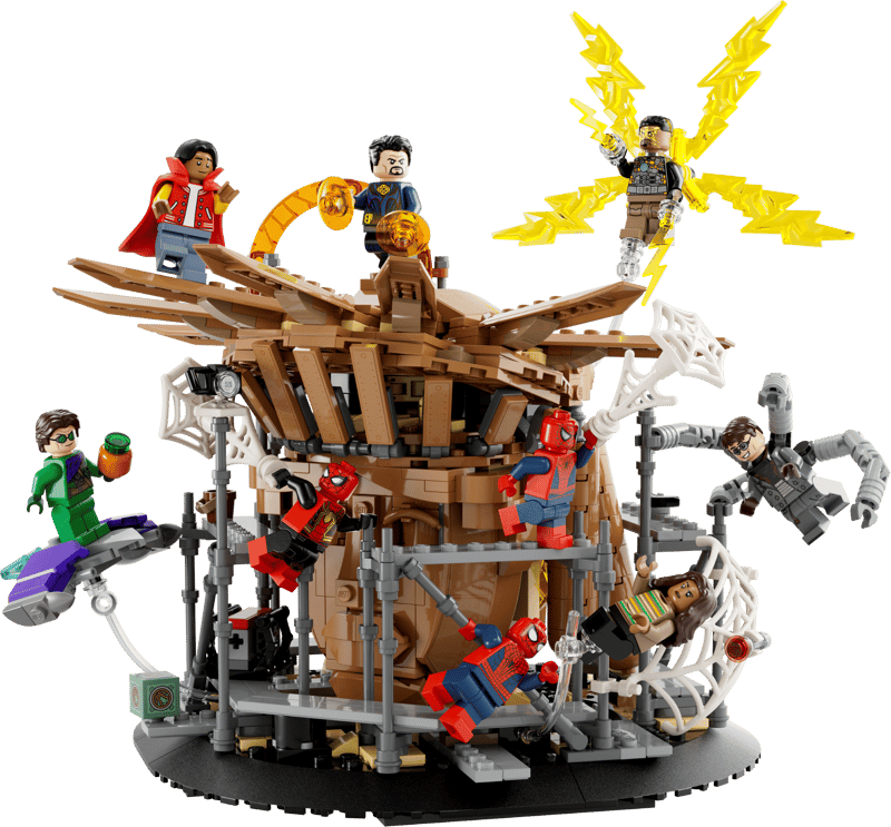 Bộ Mô Hình Trận Chiến Cuối Cùng Của Spider Man LEGO Marvel #76261