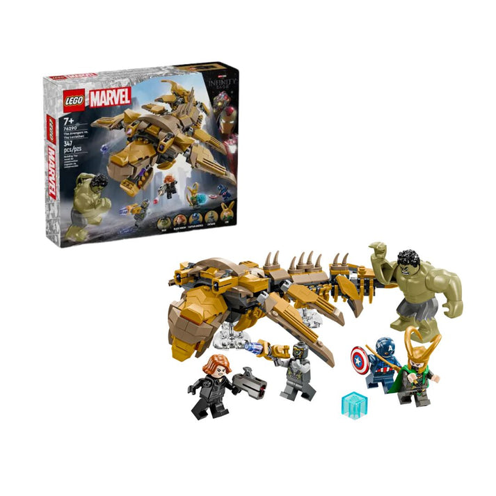 Bộ Mô Hình LEGO SUPERHEROES The Avengers vs. The Leviathan #76290