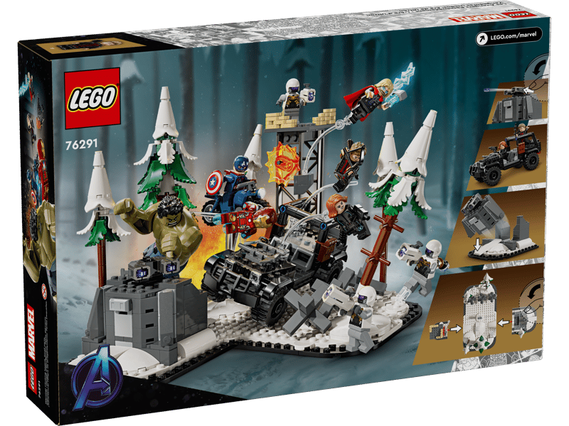 Bộ Mô Hình Biệt Đội Avengers: Đế Chế Ultron LEGO Marvel #76291