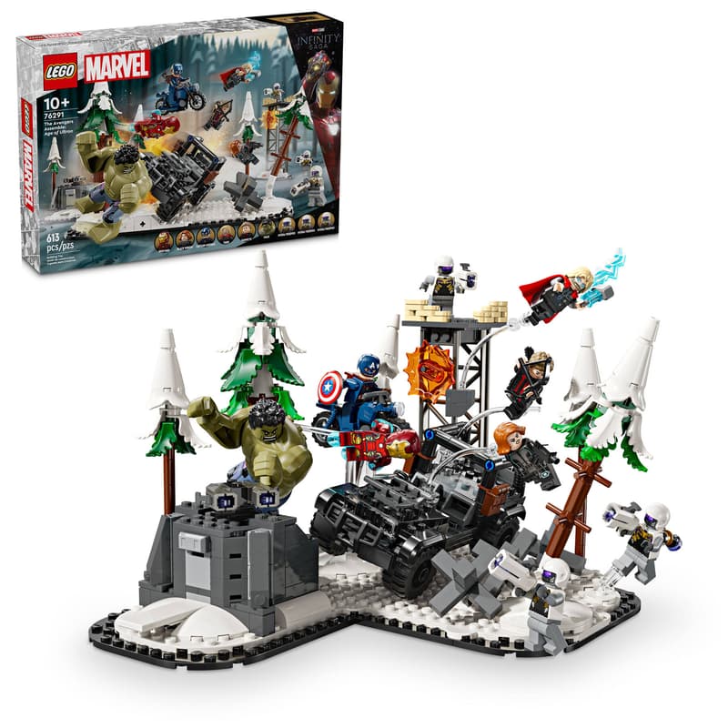 Bộ Mô Hình Biệt Đội Avengers: Đế Chế Ultron LEGO Marvel #76291