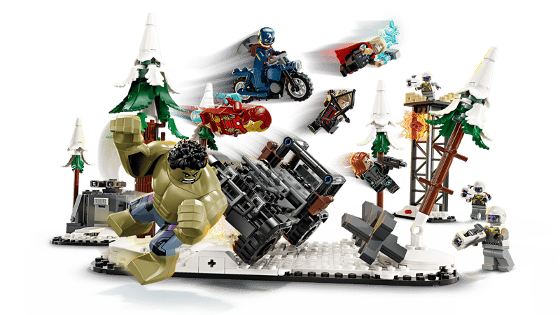 Bộ Mô Hình Biệt Đội Avengers: Đế Chế Ultron LEGO Marvel #76291