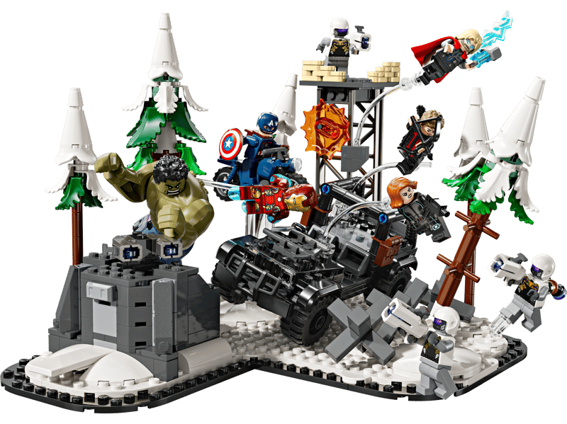 Bộ Mô Hình Biệt Đội Avengers: Đế Chế Ultron LEGO Marvel #76291