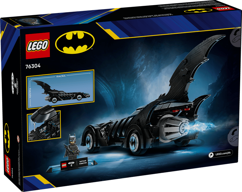 Bộ Mô Hình Xe Batman Forever™ LEGO SUPERHEROES #76304